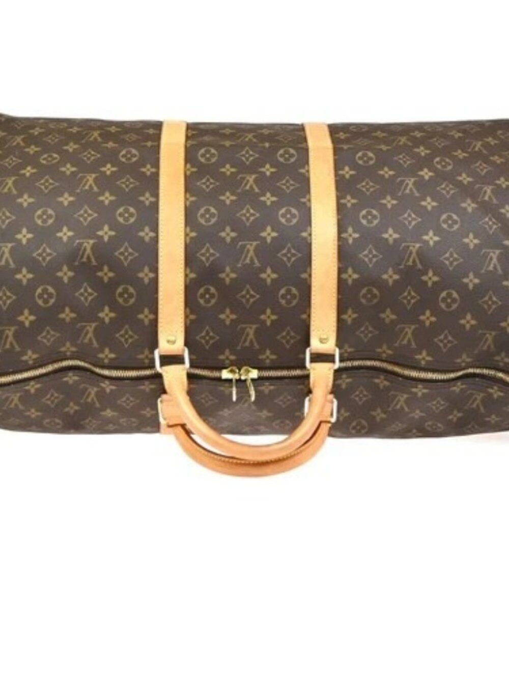 LOUIS VUITTON Keepall 60 Travel Hand Bag Monogram Leather Brown M41422 96YH892 - Picture 5 of 16